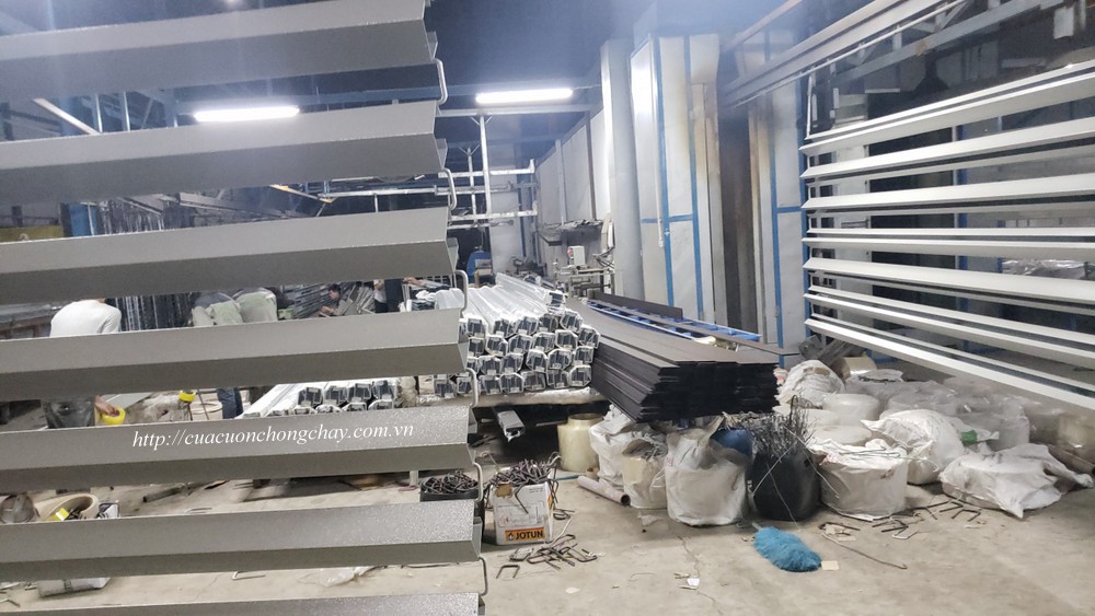 Cửa cuốn chống cháy tại Hà Nội, cửa cuốn chống cháy