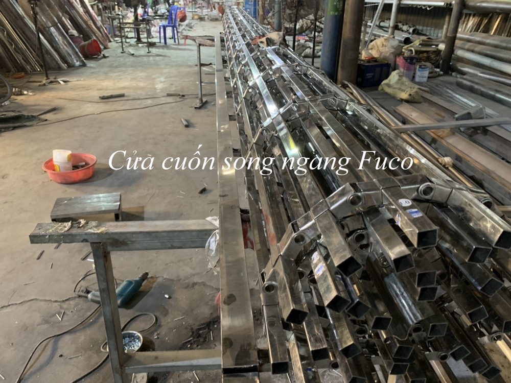 Báo Giá Cửa Cuốn Song Ngang Inox