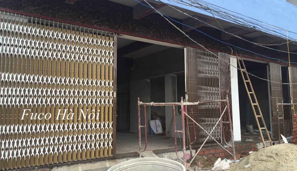 Cửa xếp, cửa kéo u đúc tại Đà Nẵng