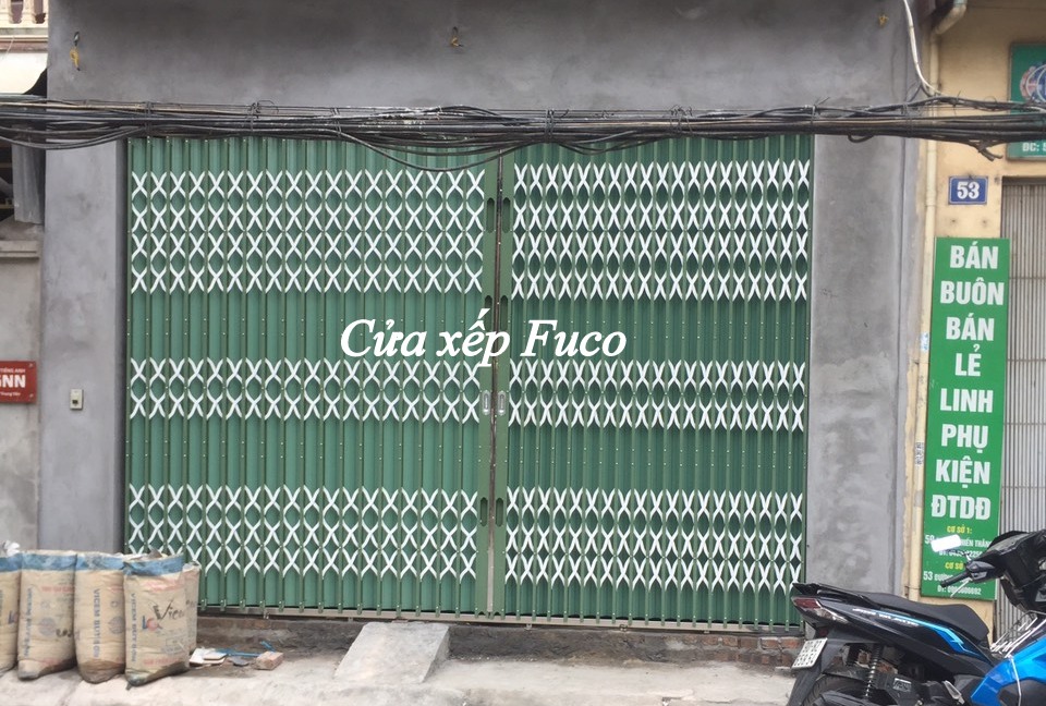 Cửa xếp, cửa kéo u đúc tại Đà Nẵng